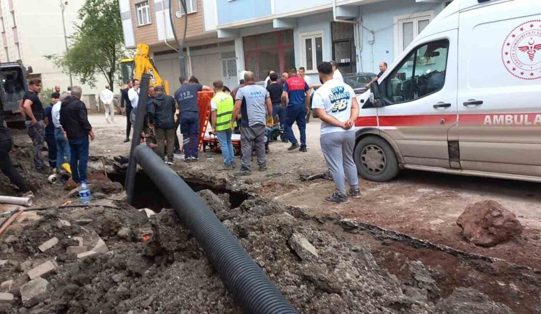 Ordu’nun Aybastı ilçesinde altyapı çalışmaları sırasında yaşanan göçüğun altında kalan