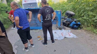Ordu’nun Altınordu ilçesinde meydana gelen patpat kazasında 6 yaşındaki kız