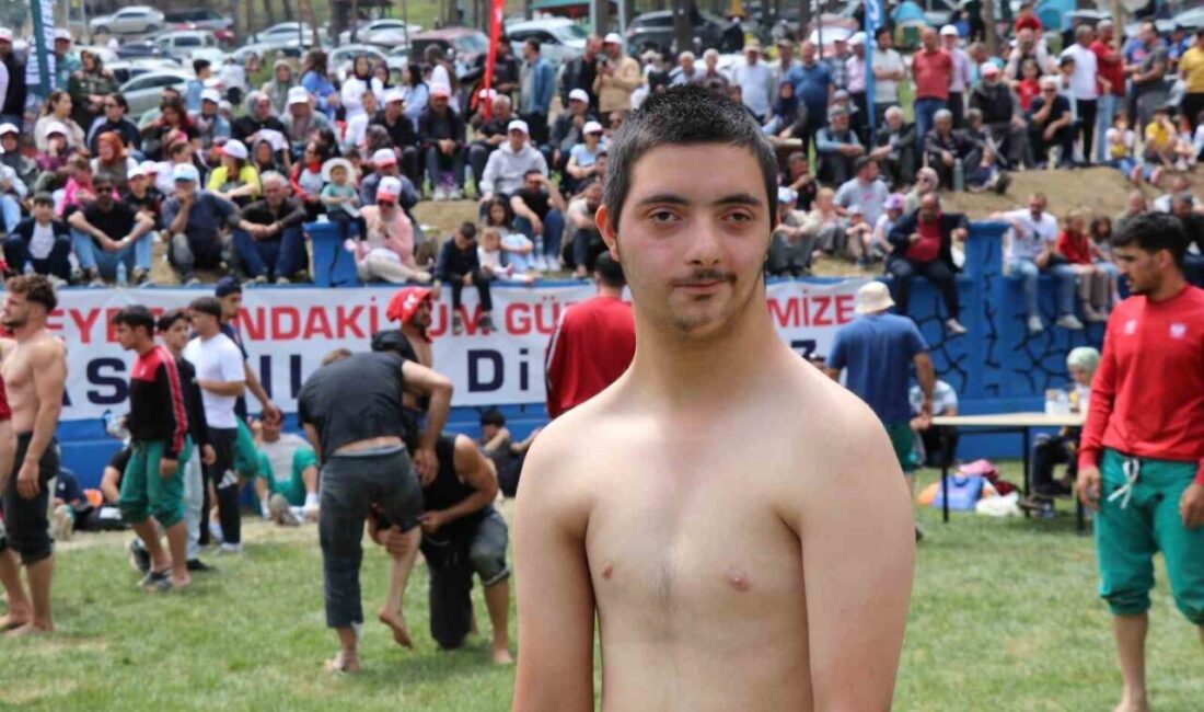 Erzurum’un Olur ilçesinde düzenlenen Akdağ Karakucak Güreşleri’nde duygusal anlar yaşandı.