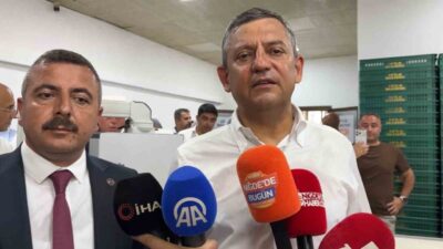 CHP Grup Başkanı Özgür Özel, “Bu hizmet odaklı yürüyüşümüzü kimsenin