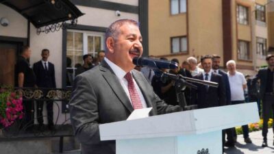 Palandöken Belediyesi tarafından yapımı tamamlanan Yunus Emre Mahalle Konağı ile