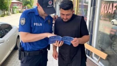 Ardahan İl Emniyet Müdürlüğü ekipleri, toplumda farkındalığın artırılması amacıyla vatandaşlara