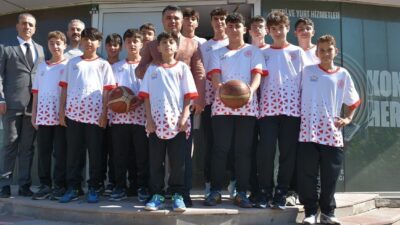 Erzurum Gençlik Spor Kulübü basketbolcuları ANALİG Bölge Birinciliği Müsabakaları için