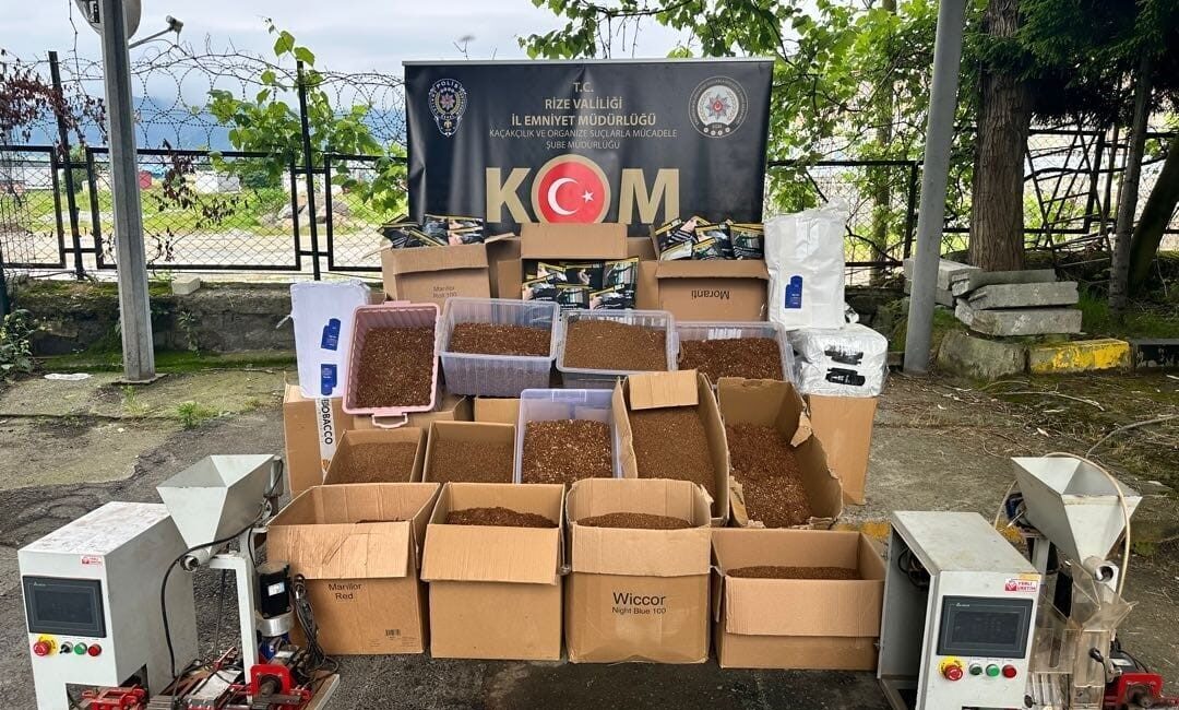 Rize’de düzenlenen kaçakçılık operasyonunda 45 kişi gözaltına alındı. Rize Emniyet