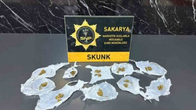 Sakarya’nın Serdivan ilçesinde polis ekiplerince düzenlenen uyuşturucu operasyonunda gözaltına alınan