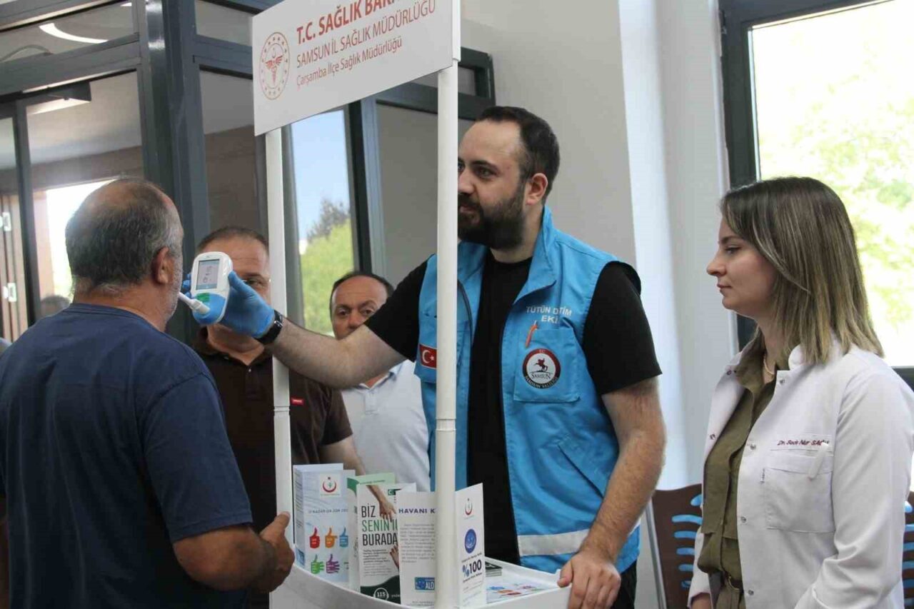SAMSUN (İHA) – Samsun’un Çarşamba İlçe Sağlık Müdürlüğü bünyesinde hizmet