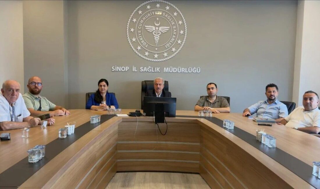 Sinop İl Sağlık Müdürlüğü’nde, aile hekimliği hizmetlerinin güçlendirilmesine yönelik Aile