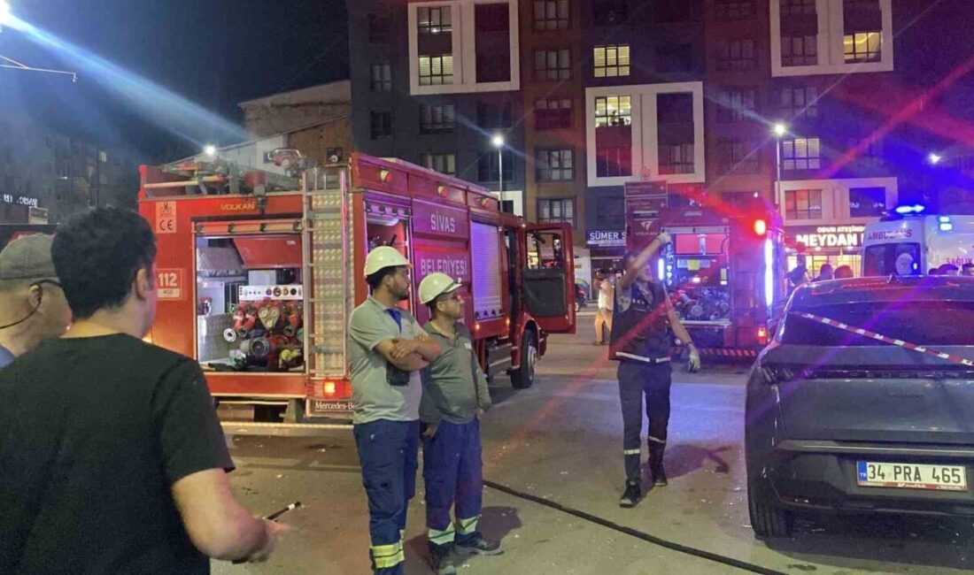 Sivas’ta bir tekel bayisinde meydana gelen patlama paniğe neden oldu.