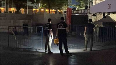 Sivas’ta Kongre Müzesi bahçesine bırakılan sahipsiz bebek çantası, kısa süreli