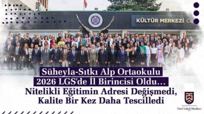 Atatürk Üniversitesi Özel Vakıf Okulları bünyesinde eğitim faaliyetlerini sürdüren Süheyla-Sıtkı