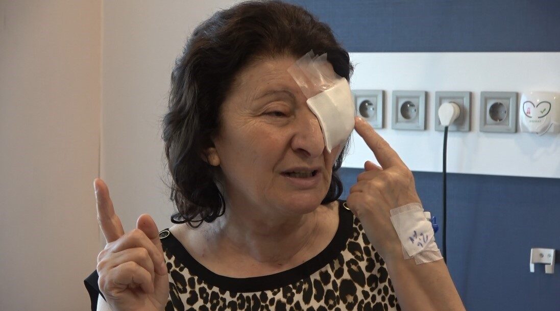 Görme bozukluğu nedeniyle yıllarca Gürcistan’da tedavi gören ve gittiği birçok