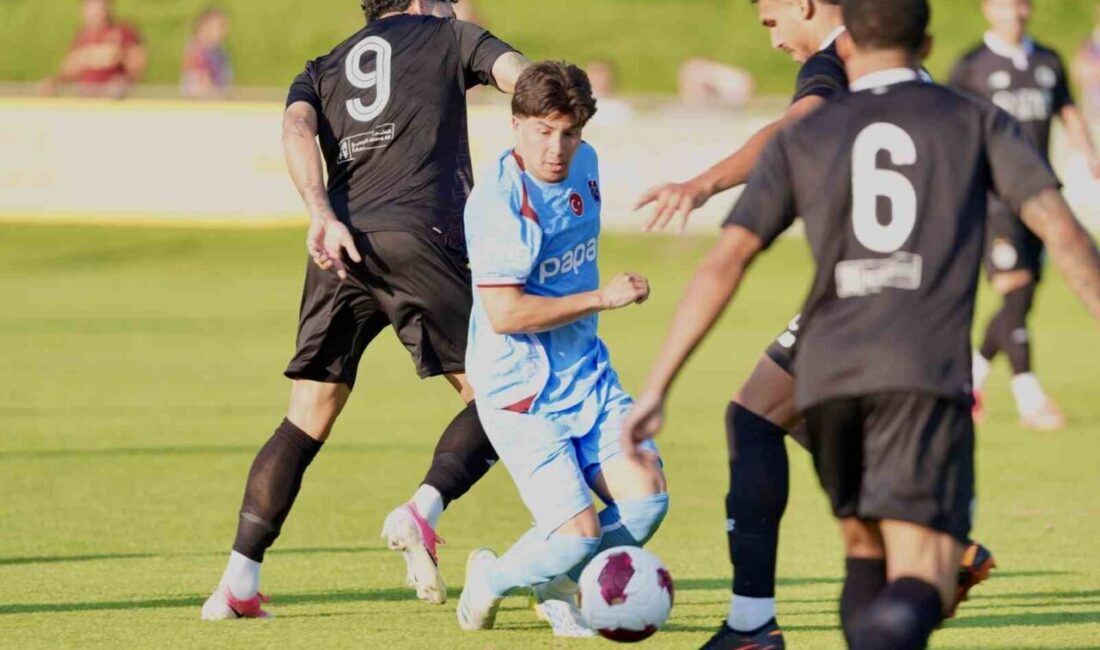 Trabzonspor, yeni sezon hazırlıkları kapsamında Avusturya kampında oynadığı ikinci hazırlık