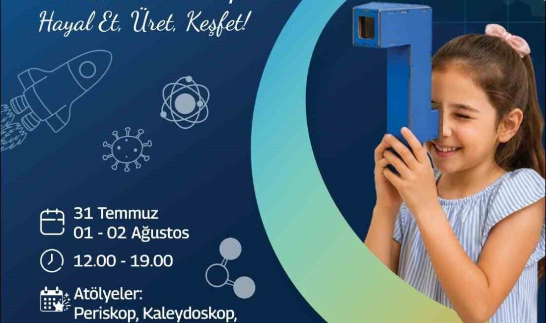 TÜBİTAK Bilim Her Yerde Çocuk Şenliği, 31 Temmuz-2 Ağustos tarihlerinde