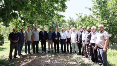 Erzincan Valisi Hamza Aydoğdu, merkez Ortayurt köyünü ziyaret ederek köy