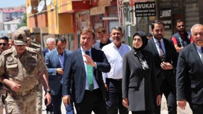 Erzincan Valisi Hamza Aydoğdu, çeşitli program ve ziyaretler kapsamında gittiği