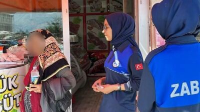 Erzincan Belediyesi Zabıta Müdürlüğü ekiplerince, dilencilik yaptığı belirlenen 3 kişi